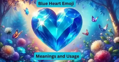 The Blue Heart Emoji Meanings and Uses