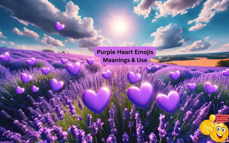 Purple heart emoji meanings
