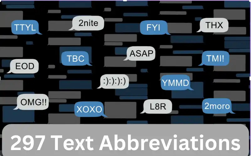 texting abbreviations and slang