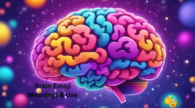 brain emoji floating