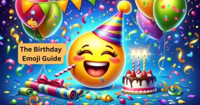 birthday party emoji celebration