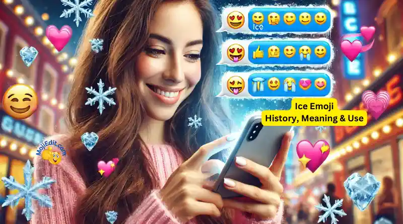 Signification de l'emoji glace