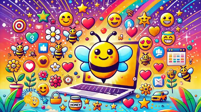 emoji de abeja y combinaciones de amigos