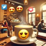 socialisation autour d'un café