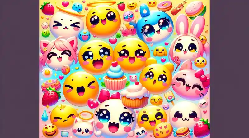 cute kawaii emojis