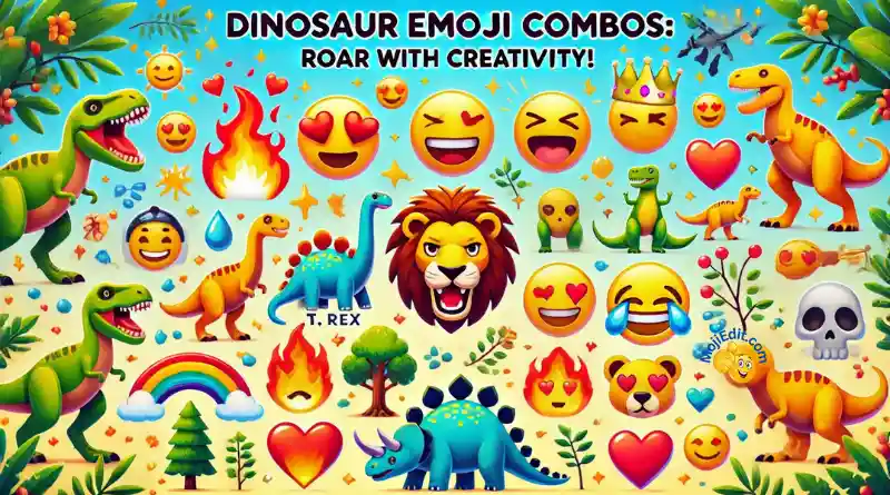 divertidas combinaciones de dinosaurios