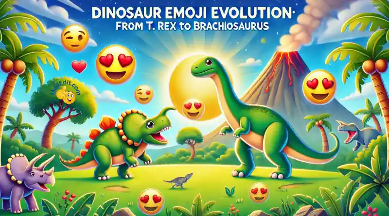 Dinosaurier-Emoji-Leitfaden