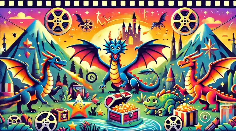 dragons in movies and cartoons