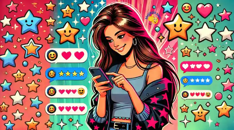 enviar emojis de estrellas a tus mejores amigas