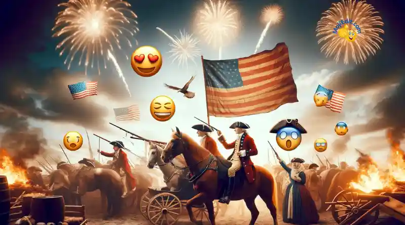 history of 4th of July Emojis