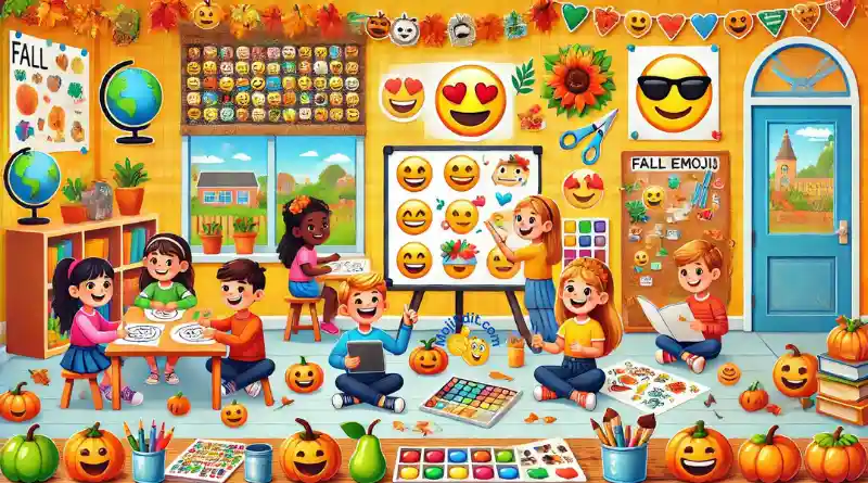 kids learning their emojis