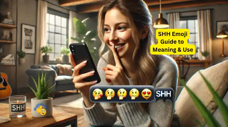 Shh emoji - guide to meaning and use