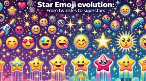 história do emoji de estrela