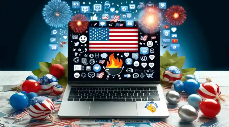 celebrating with technology on Independence day