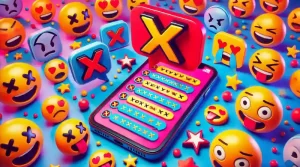 texting x emoji examples