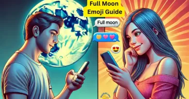 texting a moon emoji to his girlfriend