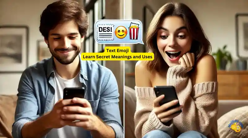 eine Kinoeinladung mit einem Ticket-Emoji simsen