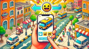 copie e cole o emoji do ônibus