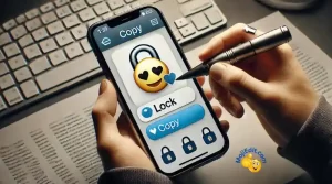 copia y pega el emoji del candado