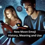 the new moon emoji