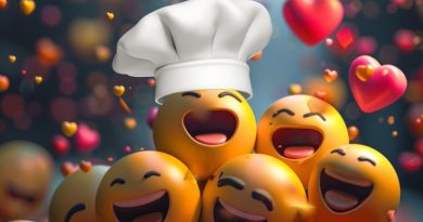 Emoji de beijo dos chefs