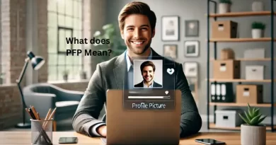 a man behind a computer create a profile picture (pfp)