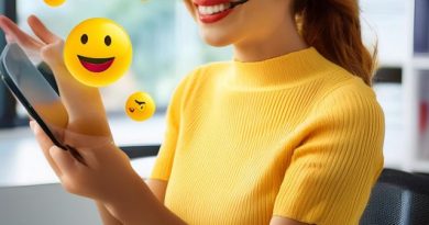 a customer service agent using emojis to make customer happy