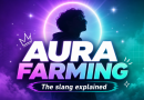 Person radiating effortless cool aura, aura farming meaning