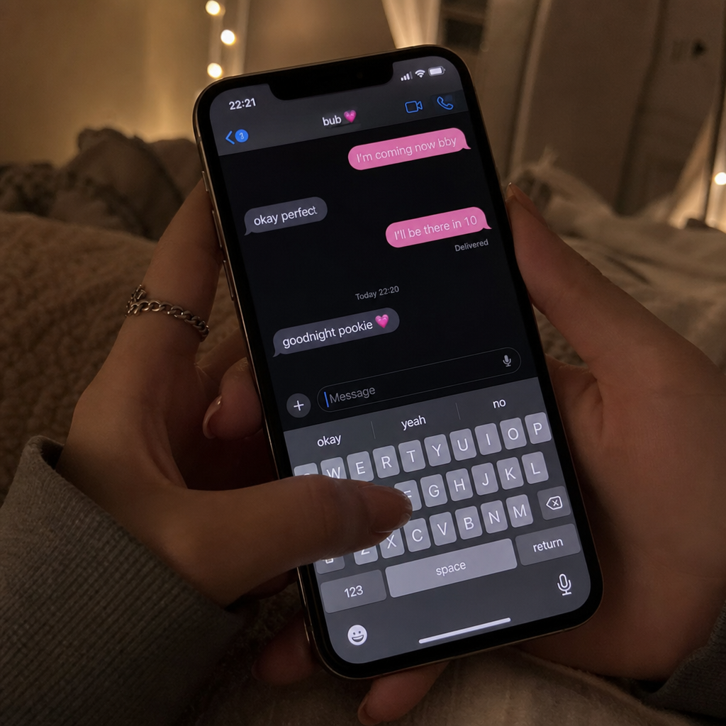 Pookie meaning: a goodnight pookie text
