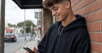 Gen Z guy texting wsg meaning